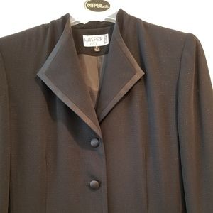 Black Tuxedo dress by Kasper NWT size 8